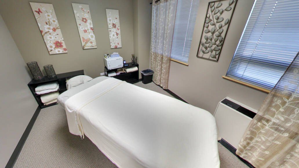 A private treatment room